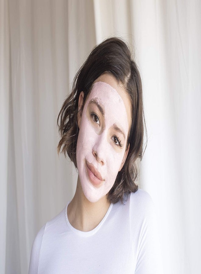 masque Bar Pink Clay Peel Off Mask with Grapefruit - Brightening Facial Pore Refiner For Acne, Blemishes, Oily Skin, & Blackheads, Made in Korea - Image 4